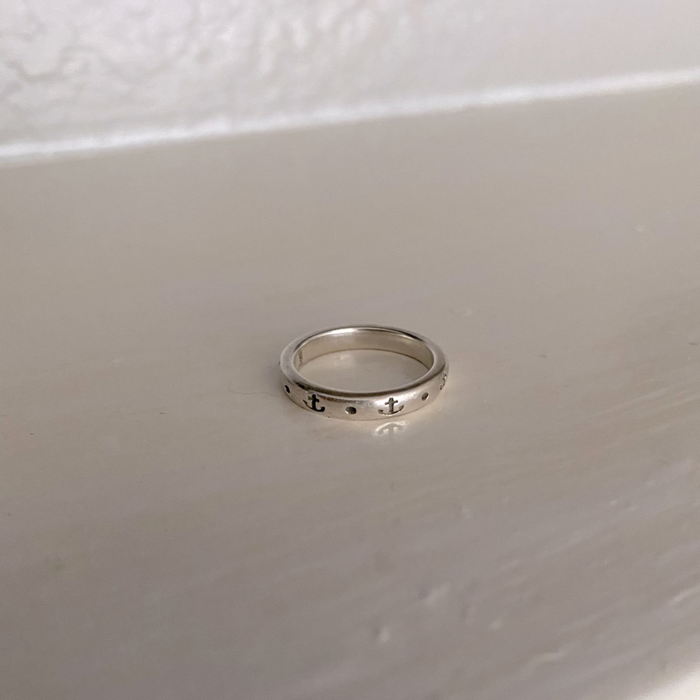 James Avery Anchor Ring (Retired)